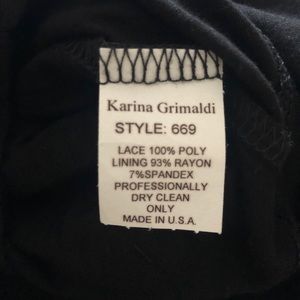 Jumpsuit in Black Karina Grimaldi